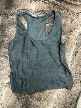 Women's Racerback Tank Top in Dark Teal